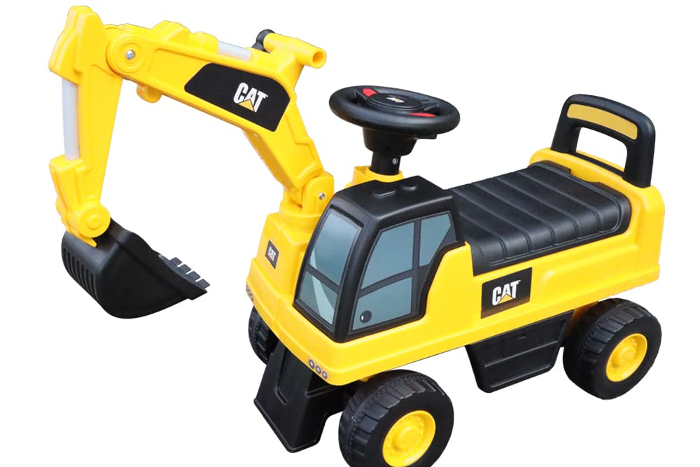 Amazon.co.jp: THREE STONE 足けり玩具 ショベルカー 乗用玩具